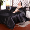 hotel home luxury satin comforter bedding Set